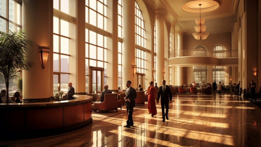 Imagen hall de hotel Salvador Vilalta