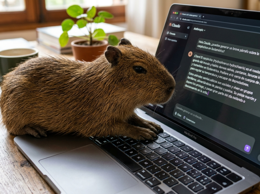 Claude Capybara the Blog of Salvador Vilalta