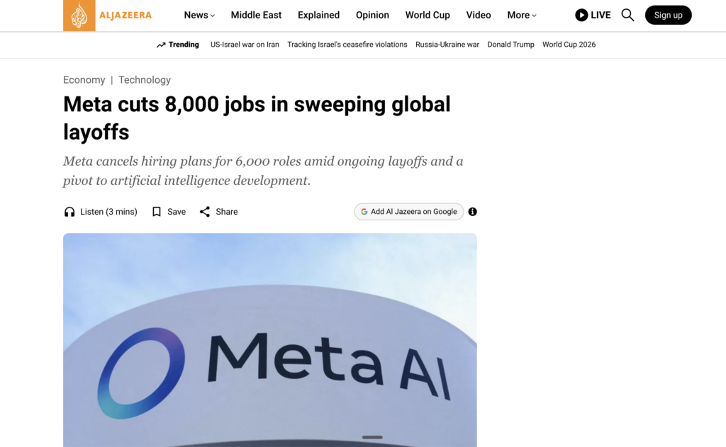 Meta Lay-off