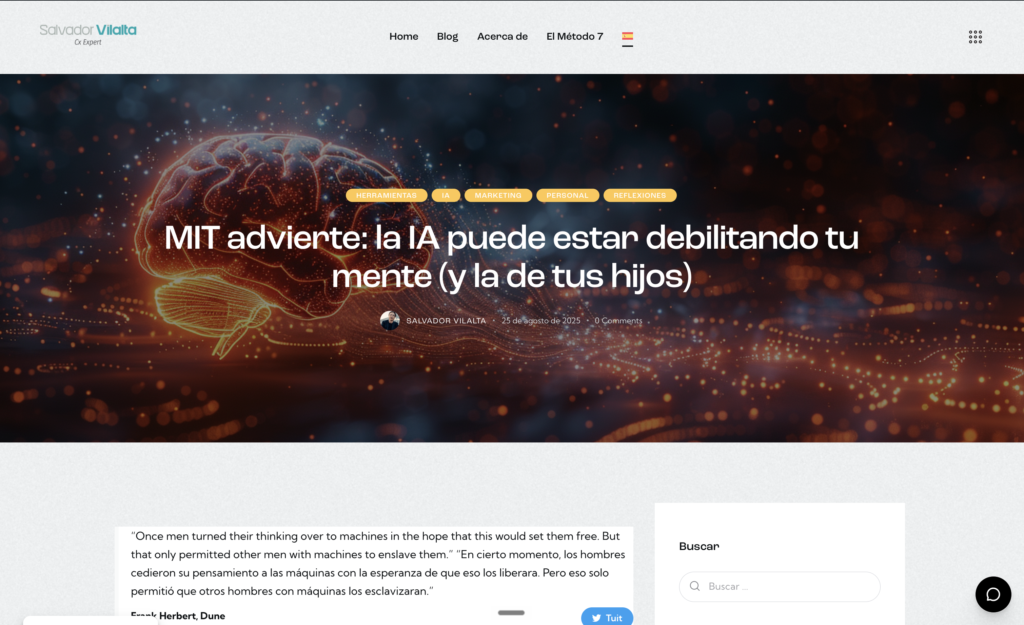 MIT advierte_ la IA puede estar debilitando tu mente y la de tus hijos
