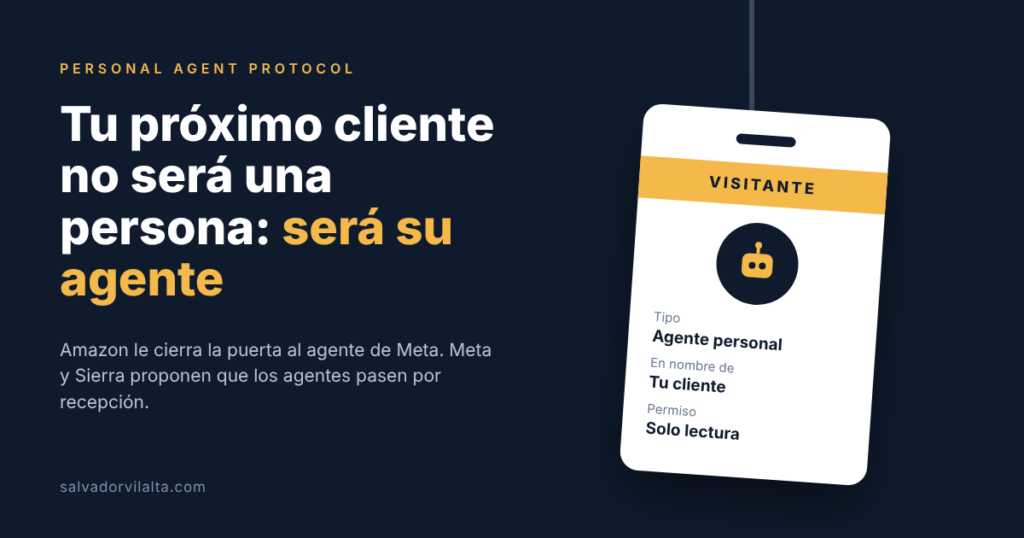 Personal Agent Protocol el Blog de Salvador Vilalta